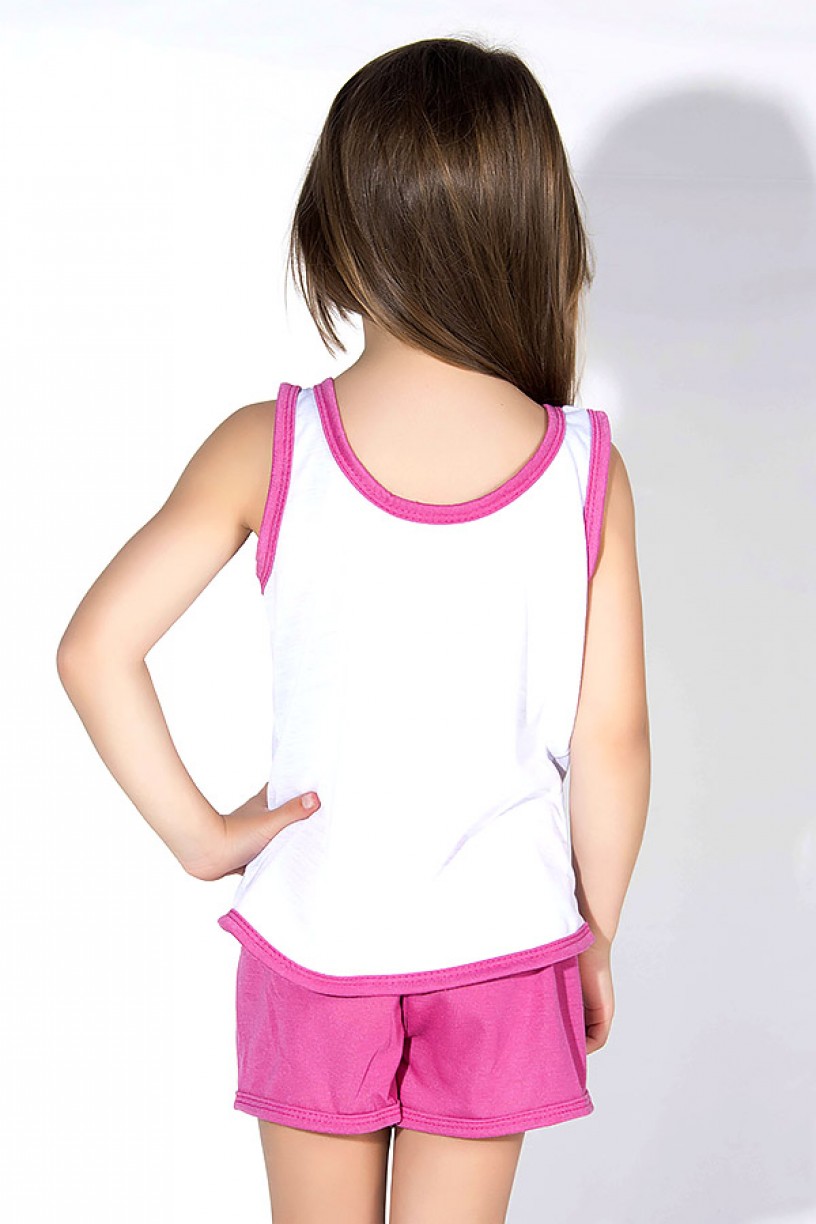 Babydoll Infantil 056 (Pink com menininha) AB