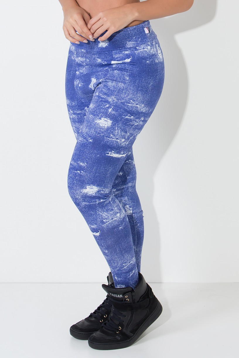 Calça Saruel Jeans Suplex | Ref: KS-F1911-001