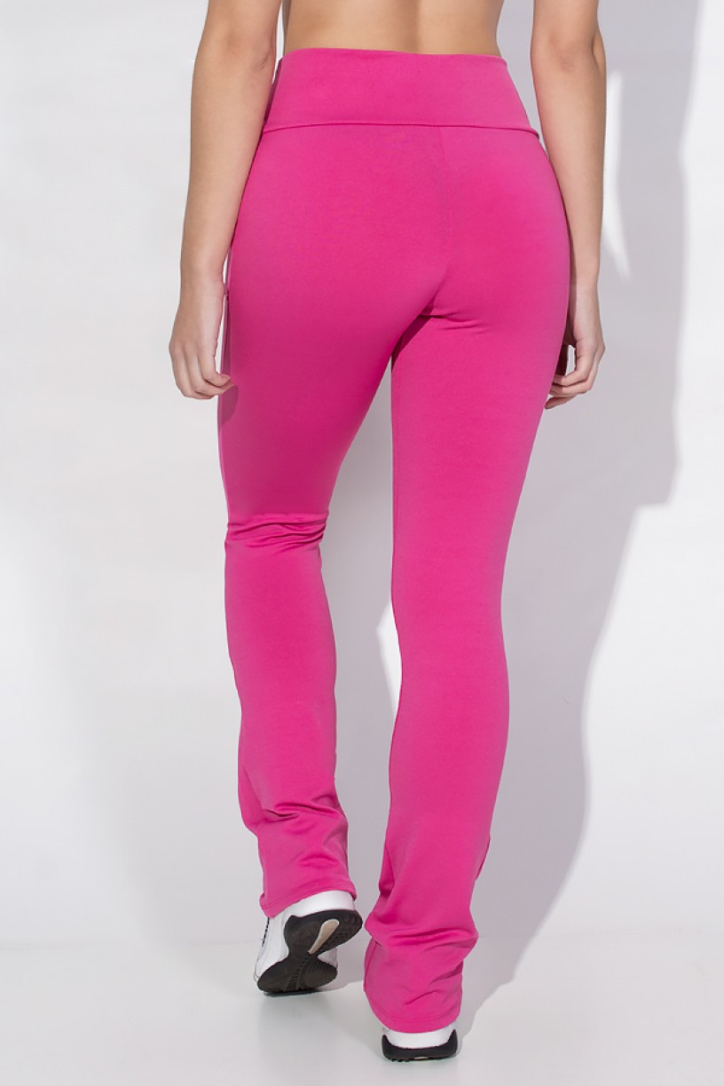 Calça Legging Bailarina Cores Lisas (Rosa) | Ref: KS-F145-005 