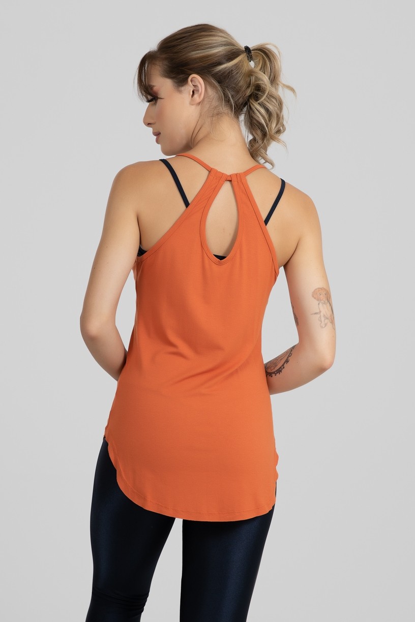 Regata Viscolycra Abaulada (Laranja) | Ref: GO398-D