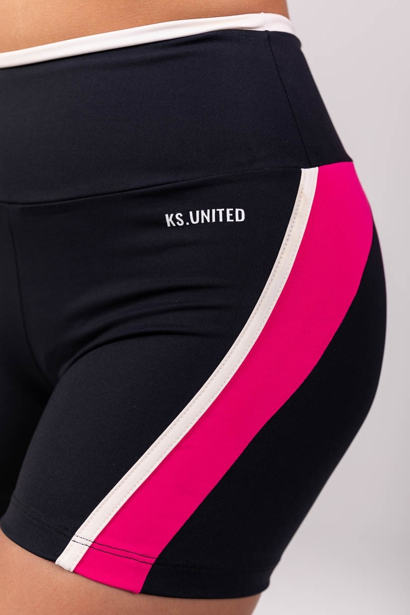 K3892-A_Short_com_Recorte_e_Chapado_Preto__Off-White__Rosa__Ref:_K3892-A