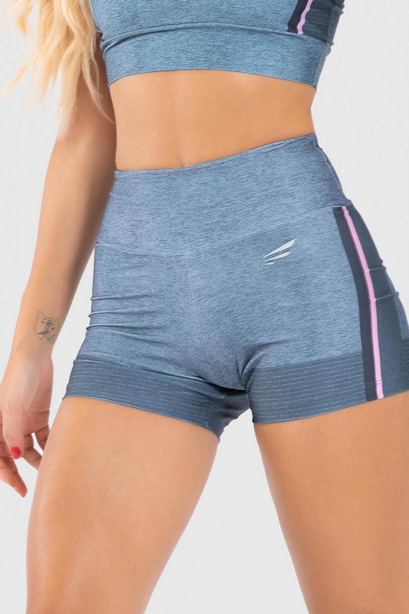 Short Fitness Estampa Digital Crossing Colors | Ref: GO224