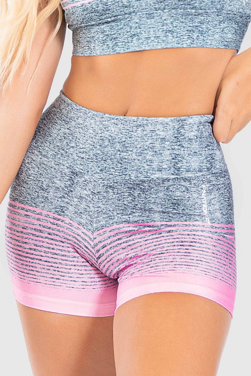 Short Fitness Estampa Digital Delicate Horizon | Ref: GO217