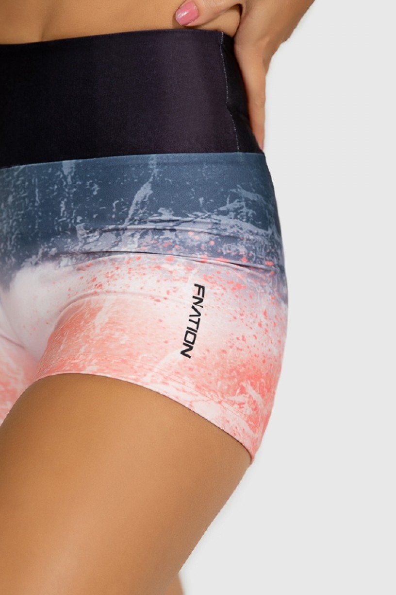 Short Fitness Estampa Digital Massing Corals | Ref: GO270