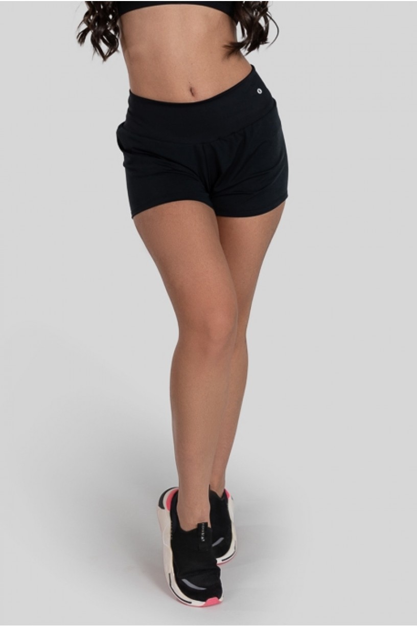 Short Soltinho (Preto) | Ref: K3193-C