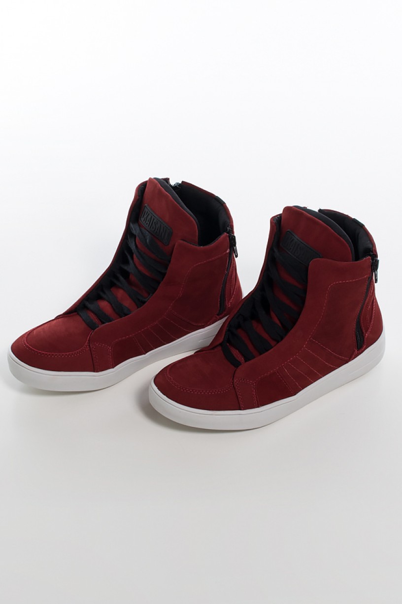 Sneaker Nobuck com Fecho (Vinho) | Ref: KS-T53-001 