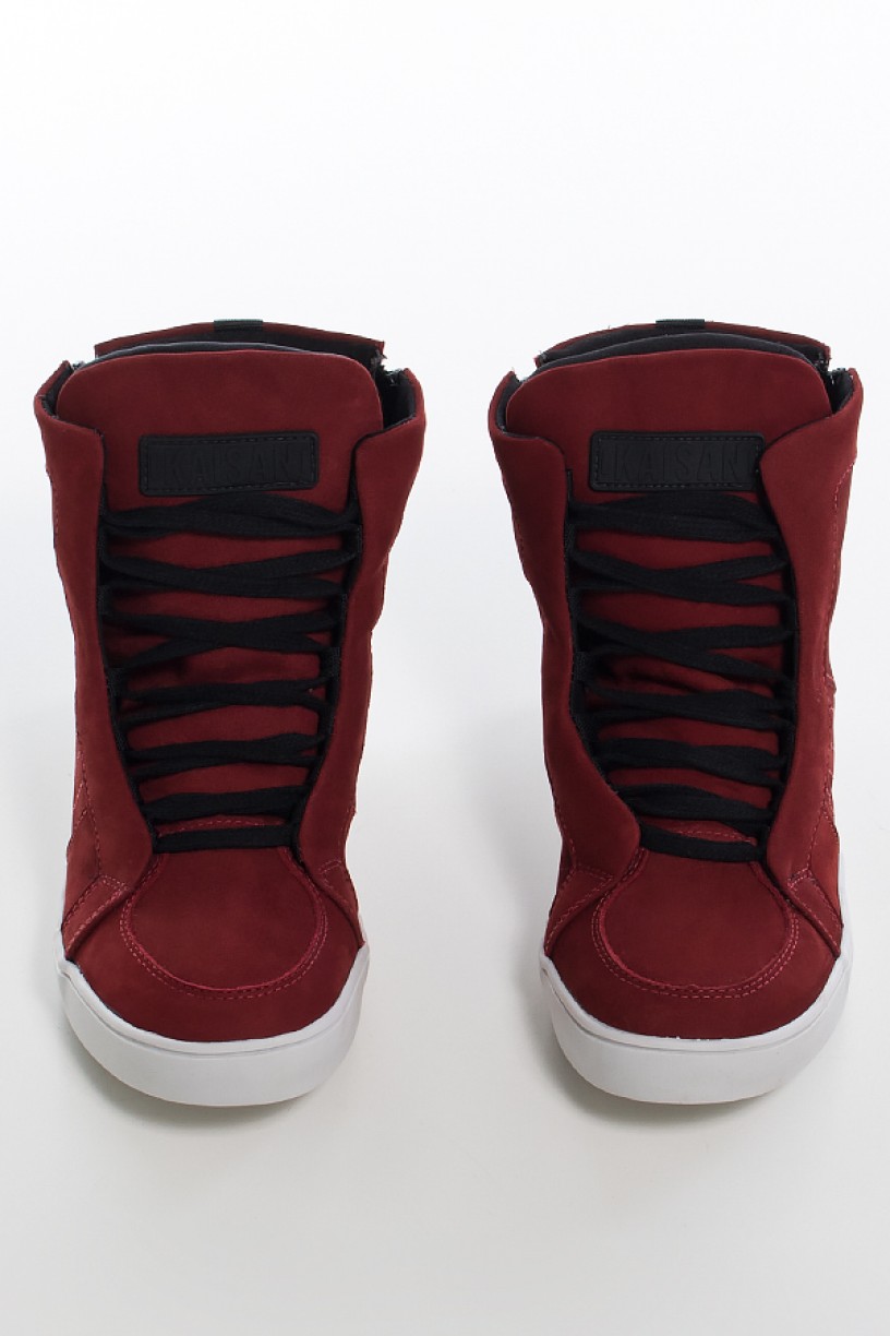 Sneaker Nobuck com Fecho (Vinho) | Ref: KS-T53-001 