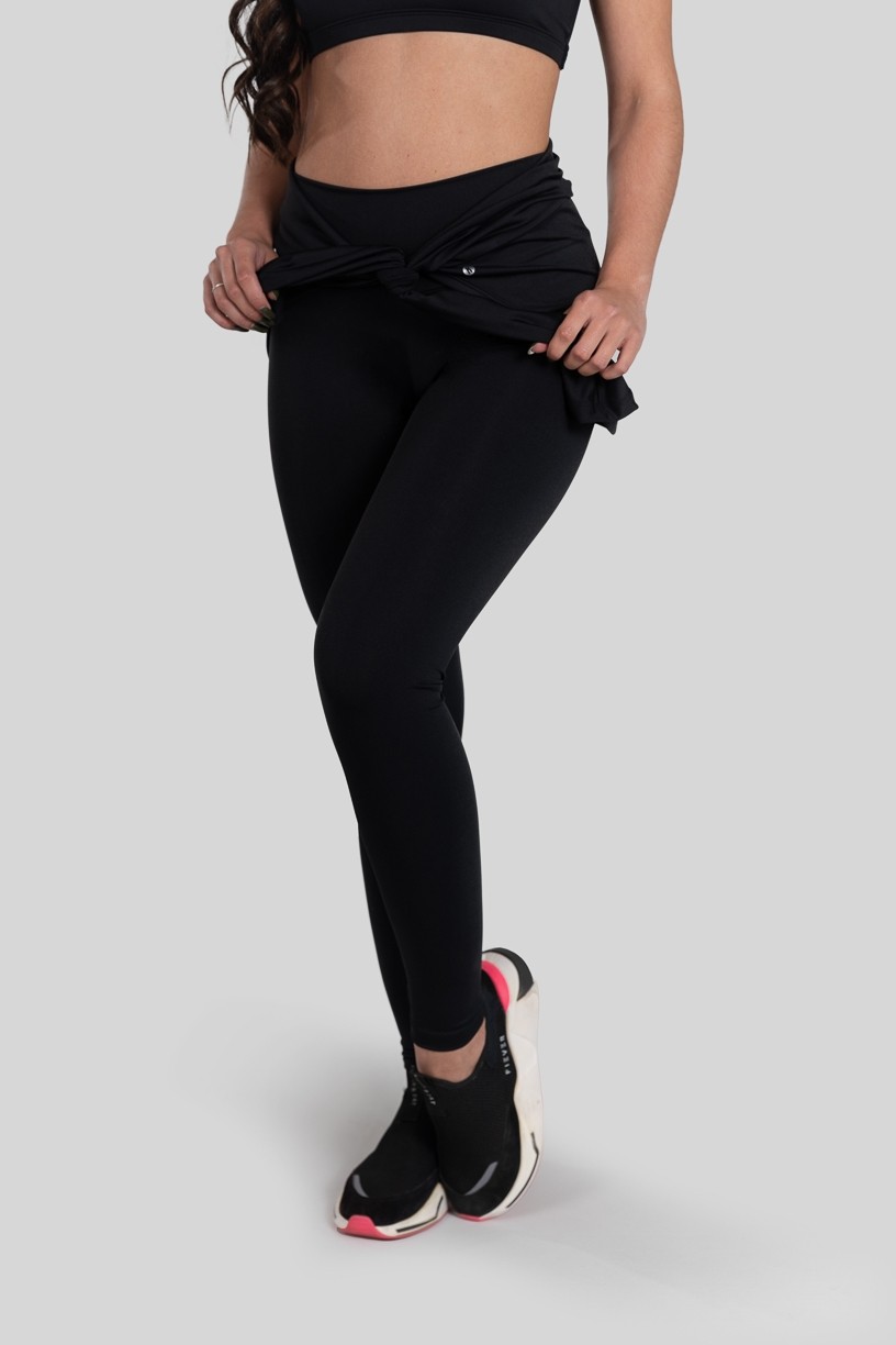 Tapa Bumbum de Amarrar de Poliéster (Preto)  Ref K3181-A