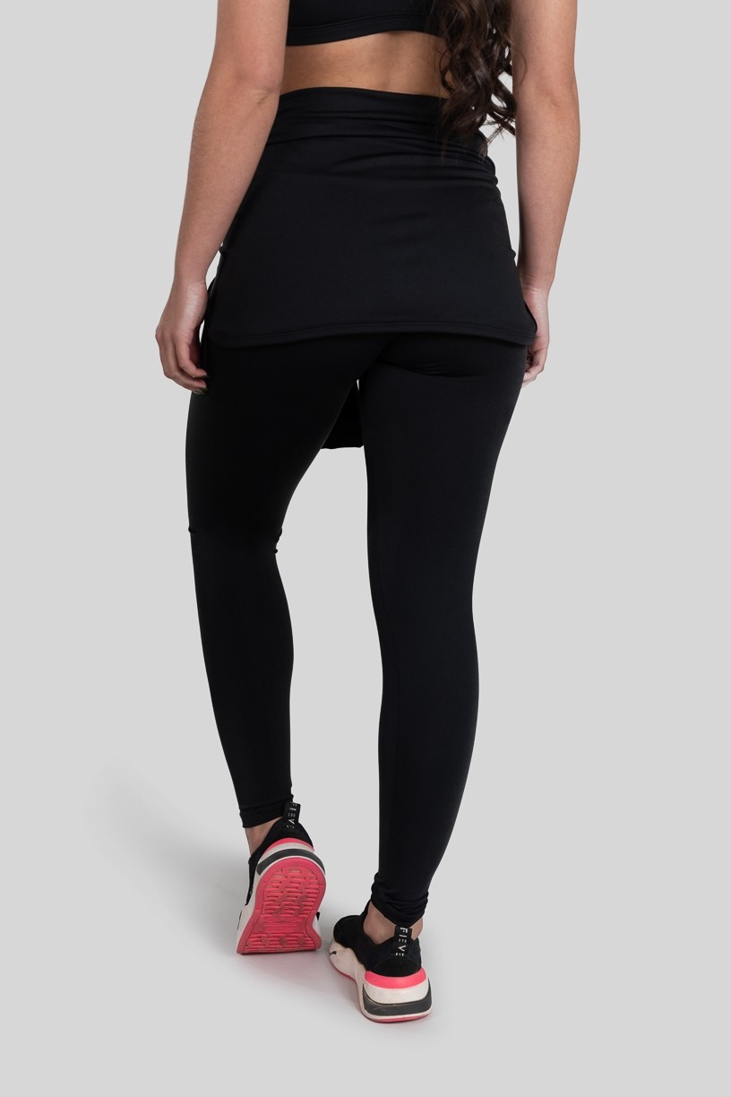 Tapa Bumbum de Amarrar de Poliéster (Preto)  Ref K3181-A