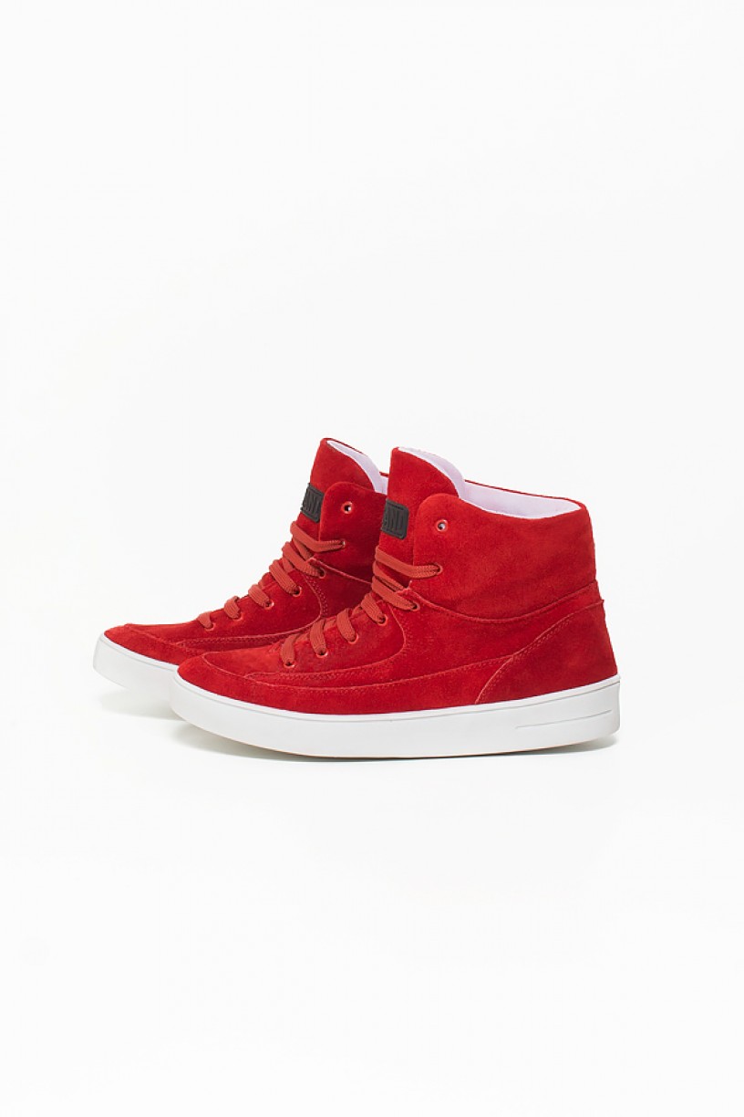 Sneaker Camurça (Vermelho) | Ref: KS-T52-005