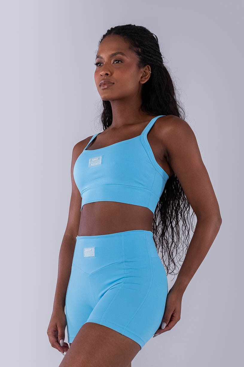 Top Alças Largas (Azul Céu) | Ref: K4199-G