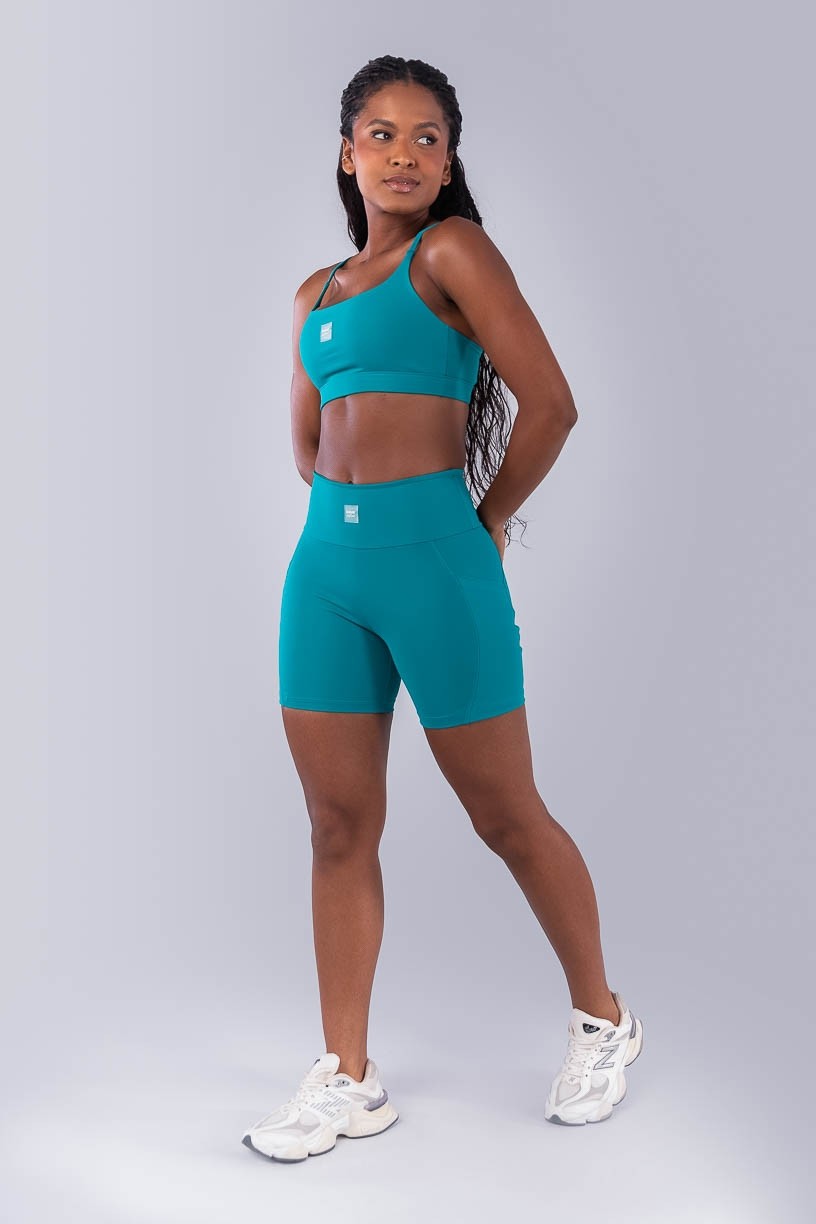 Top com Alças Cruzadas e Costas Abertas (Jade) | Ref: K4473-A