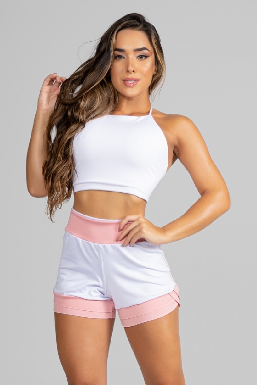 Top Cropped de Amarrar (Branco) | Ref: P01-1-A