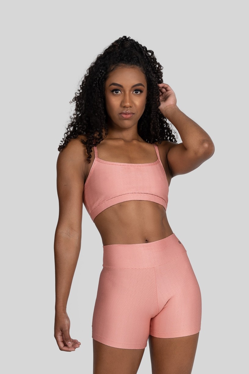 Top de Alcinha Ziggy (Rosê)  Ref K3199-A