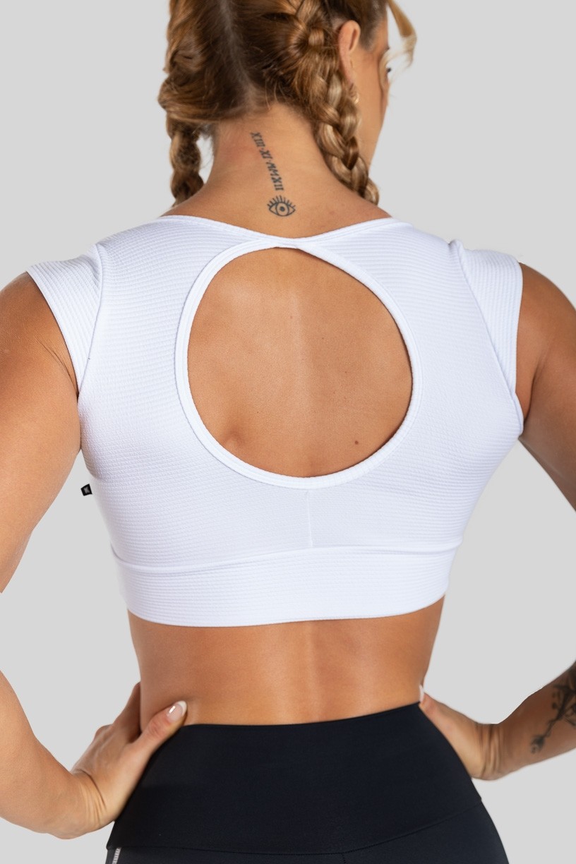 Top de Manguinha (Branco) | Ref: K3118-C