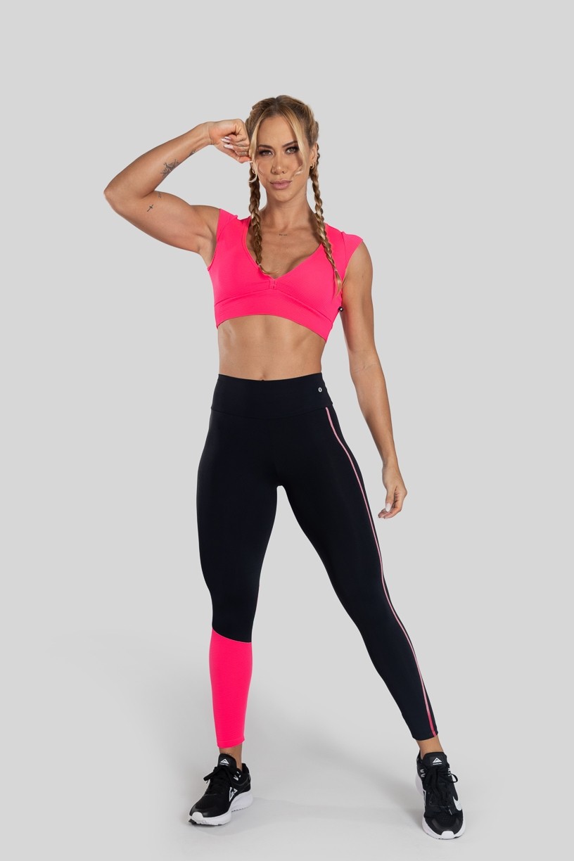 Top de Manguinha (Rosa) | Ref: K3118-B 