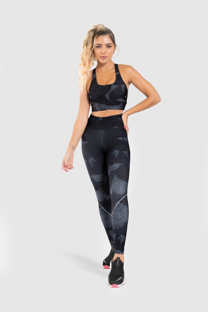 Top Nadador Fitness Estampa Digital Abstract Waves | Ref: GO184