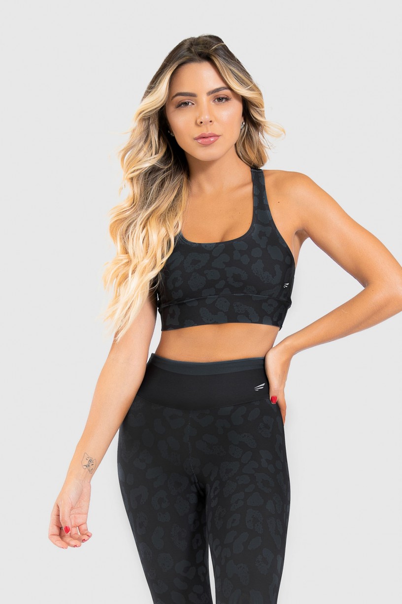 Top Nadador Fitness Estampa Digital Animal Tail | Ref: GO309