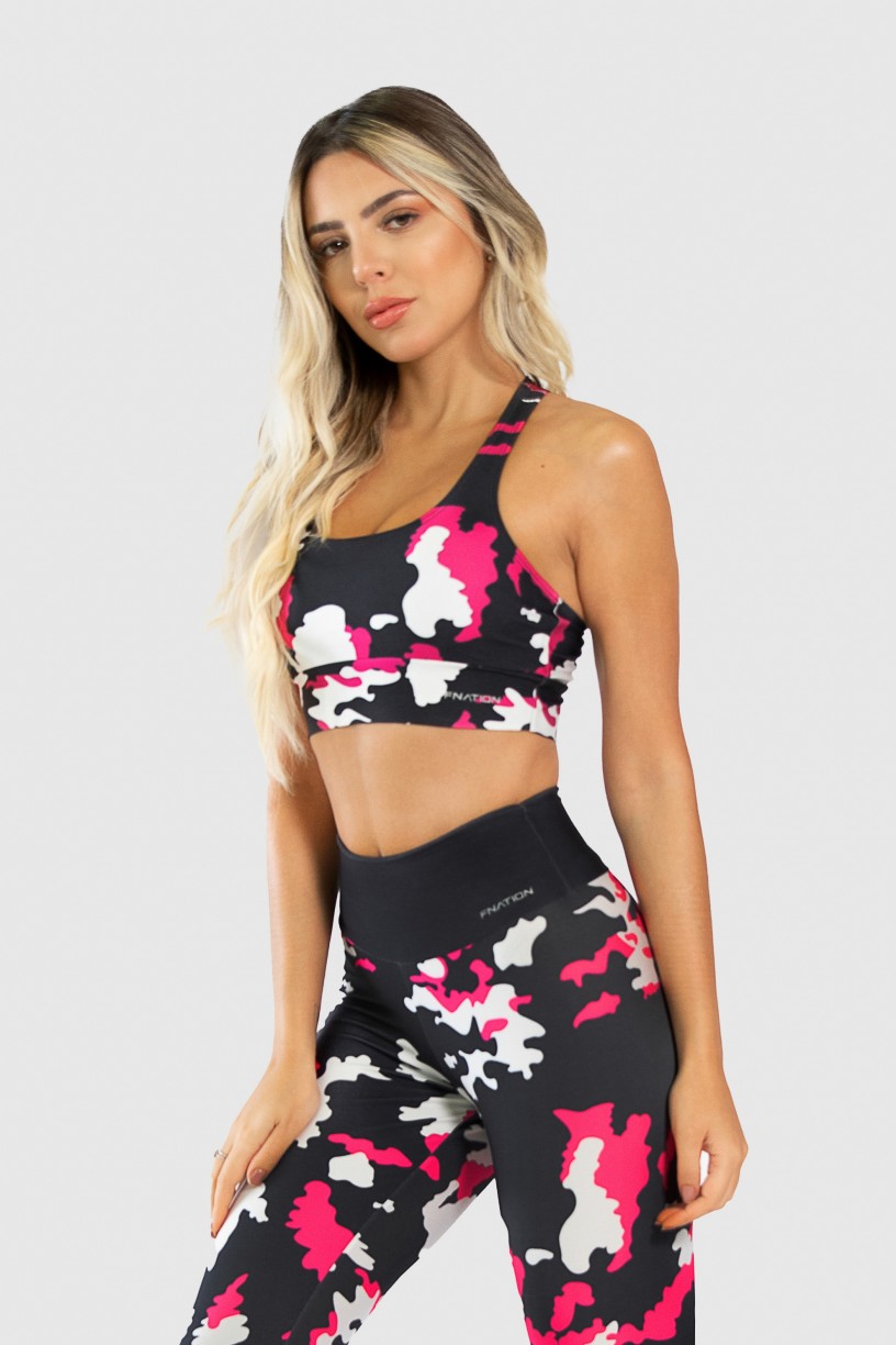Top Nadador Fitness Estampa Digital Casual Military | Ref: GO181