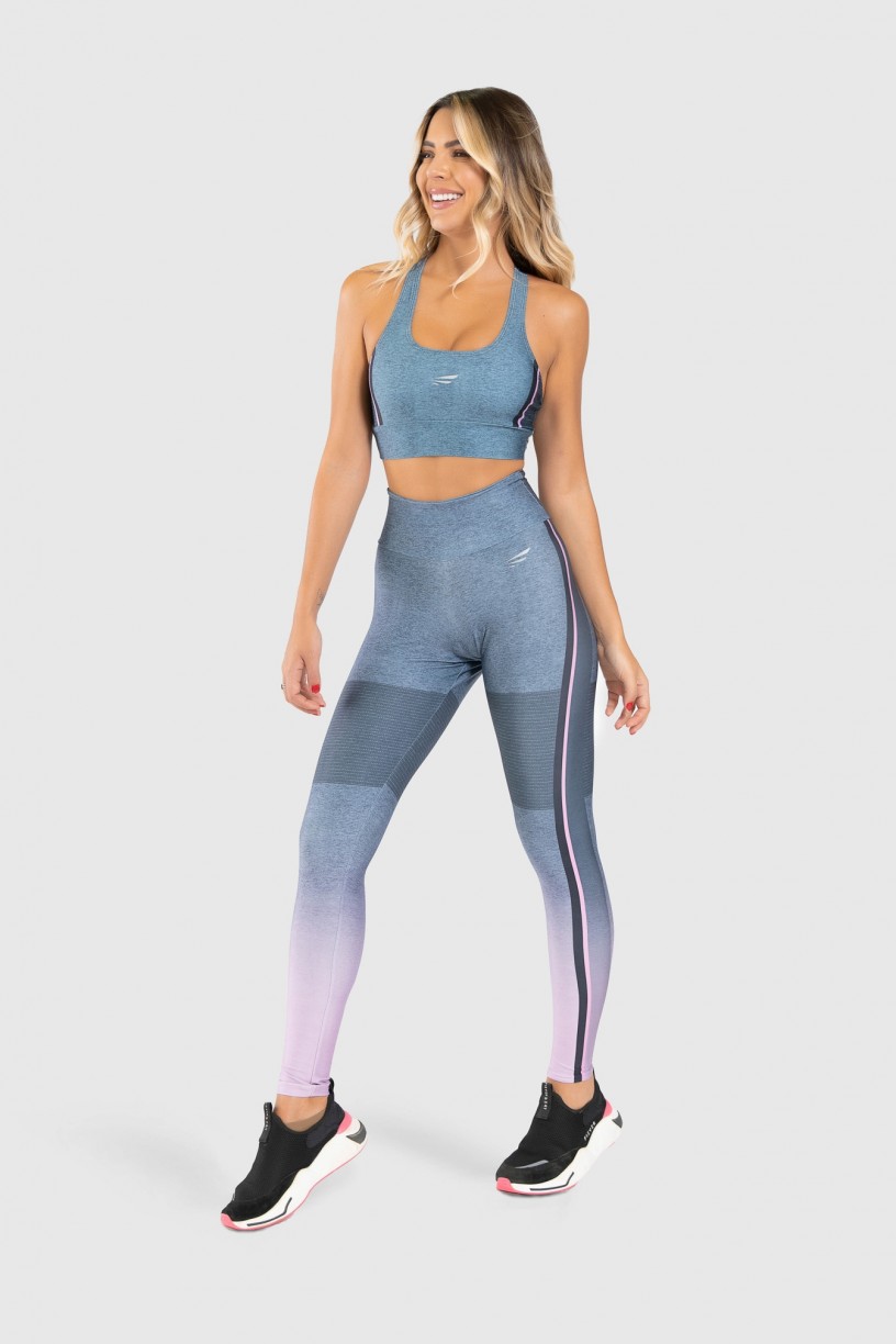Top Nadador Fitness Estampa Digital Crossing Colors | Ref: GO319