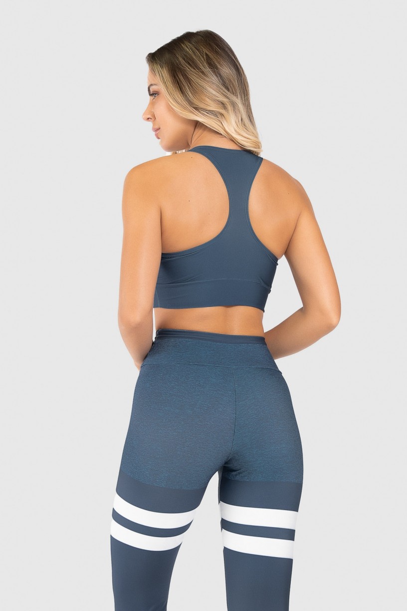 Top Nadador Fitness Estampa Digital United Lines | Ref: GO320