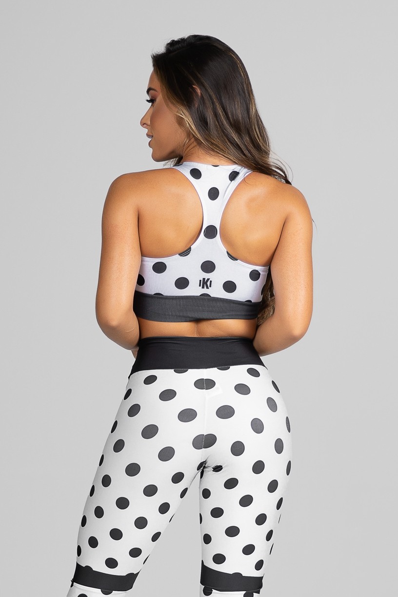 Top Nadador Sublimado (Black Spotted) | Ref: K2317-A