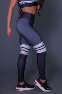 Calça Legging 3D Cotton And Stripes | Ref: K2628