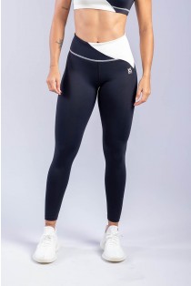 Calça Legging Duo (Preto / Branco) | Ref: K3350-A