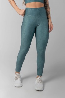 Calça Legging Estampa Digital com Cós Duplo (Verde Escuro) | Ref: K3600-L