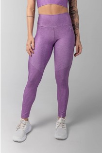 Calça Legging Estampa Digital com Cós Duplo (Roxo) | Ref: K3600-W