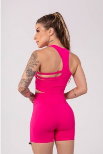 Top Assimétrico com Viés (Rosa) | Ref: K3543-E