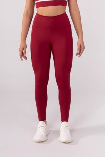 Calça Legging com Bolso e Cós em V (Vinho) | Ref: K3879-A