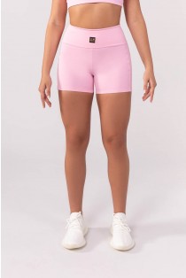 Short com Bolso e Cós em V nas Costas (Rosa Claro) | Ref: K3872-A