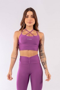 Top com Alças Duplas (Roxo) | Ref: K3939-C