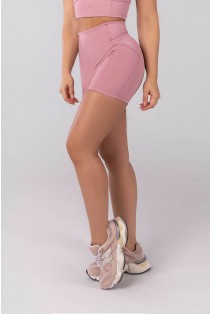 Short com Coberturas (Rosa Claro) | Ref: K4104-D