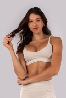 Top Slim com Alças (Bege) | Ref: K4535-C