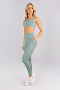 Calça Legging com Bolsos e Cobertura (Citrus) | Ref: K4601-D