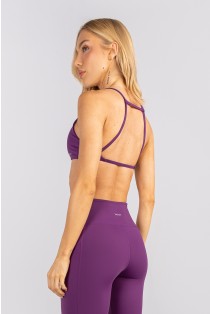 Top com Alças e Costas Abertas (Ametista) | Ref: K4750-B