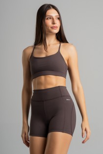 Short com Coberturas (Trufa) | Ref: K4388-E
