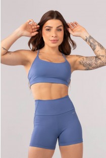 Top com Tiras nas Costas (Azul) | Ref: K4080-C
