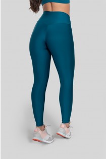 Calça Legging Básica com Cós Triangular (Azul Petróleo) | Ref: K2890-K