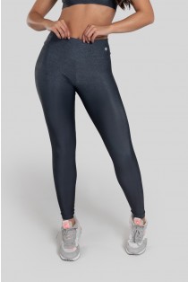 Calça Legging Estampa Digital com Cós Duplo (Black Blend) | Ref: K2975-A