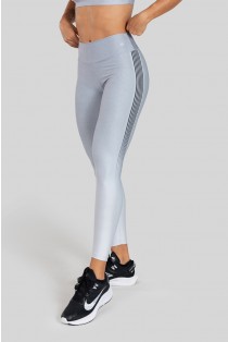 Calça Legging com Cós Duplo Estampa Digital (Gray Lane) | Ref: K3065-B