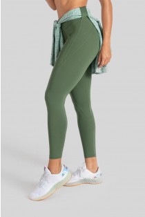 Calça Legging com Passador (Verde Militar) | Ref: K3109-B