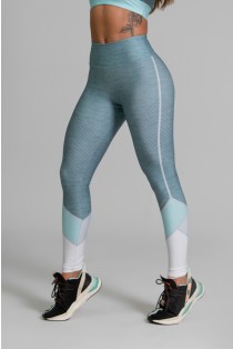 Calça Legging Fitness Estampa Digital Green Expose | Ref: GO339