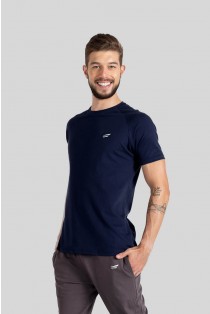 Camiseta Raglan Masculina (Azul Marinho) | Ref: K3115-C