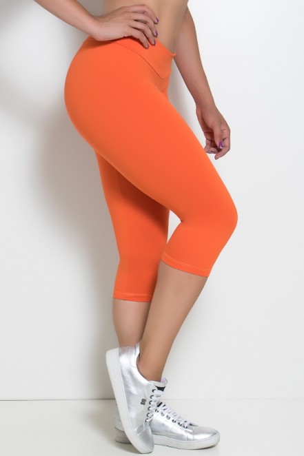 Calça Corsário  (Laranja) | Ref: F73-005
