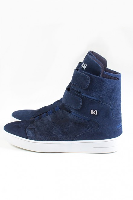 KS-T46-002_Sneaker_Cano_Alto_Nobuck_com_Velcro_Azul_Marinho__Ref:_KS-T46-002