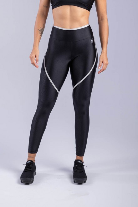 K3368-A_Calca_Legging_com_Recorte_de_Onca_Preto__Prata__Ref:_K3368-A