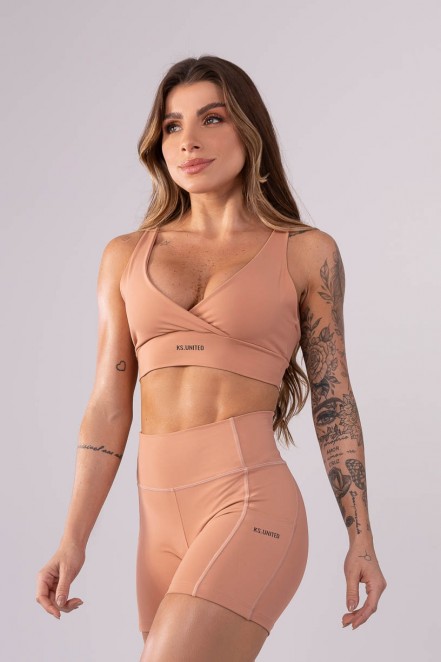 Top Três Alças (Nude) | Ref: K3567-D